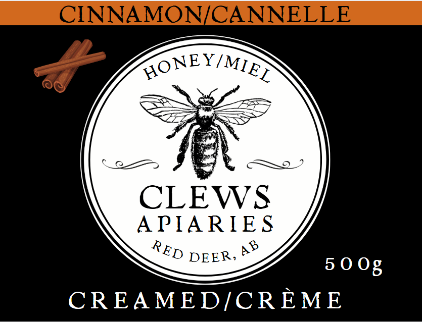 500g Cinnamon Honey - Creamed