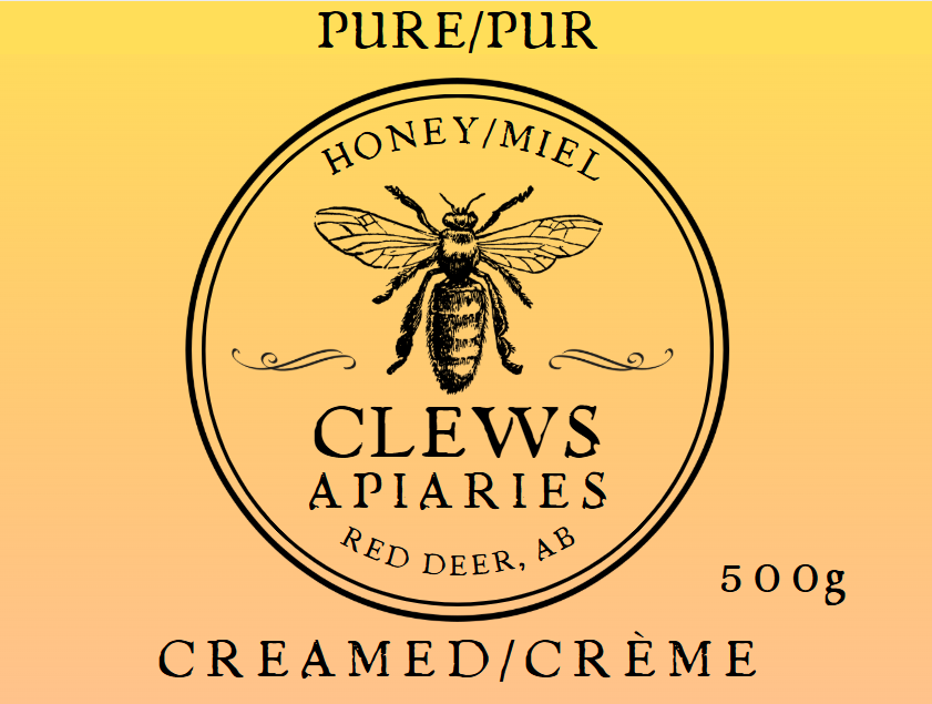 500g Pure Honey - Creamed