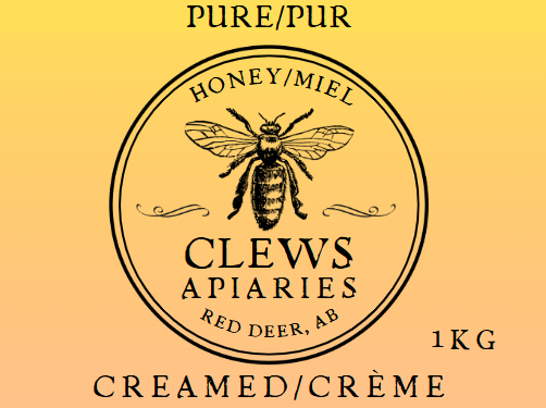 1kg Pure Honey - Creamed